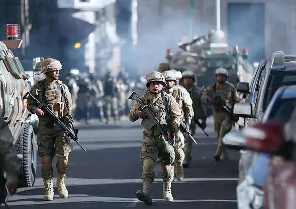 NOTA GOLPE EN BOLIVIA