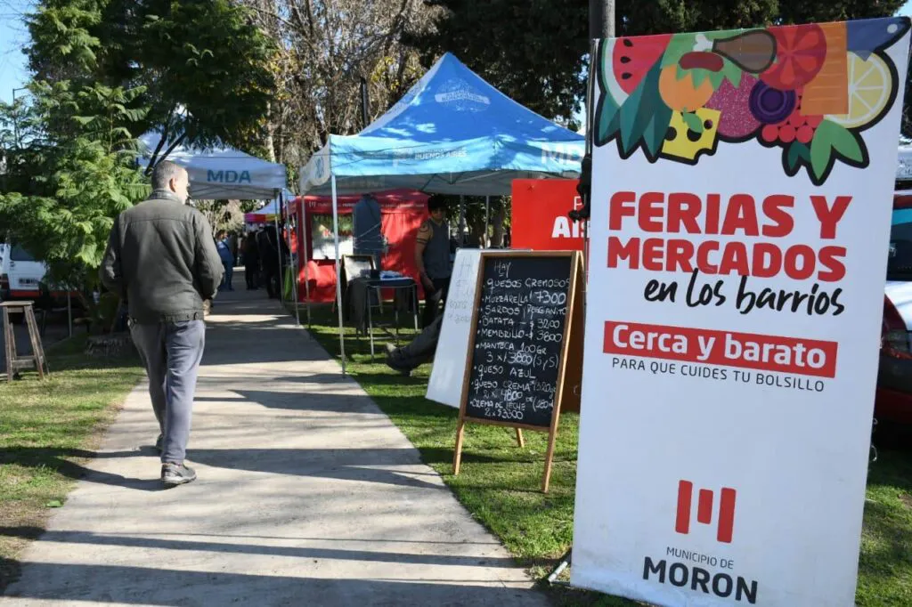 Ferias y mercados de alimentos en Morón dónde estarán durante la segunda quincena de septiembre