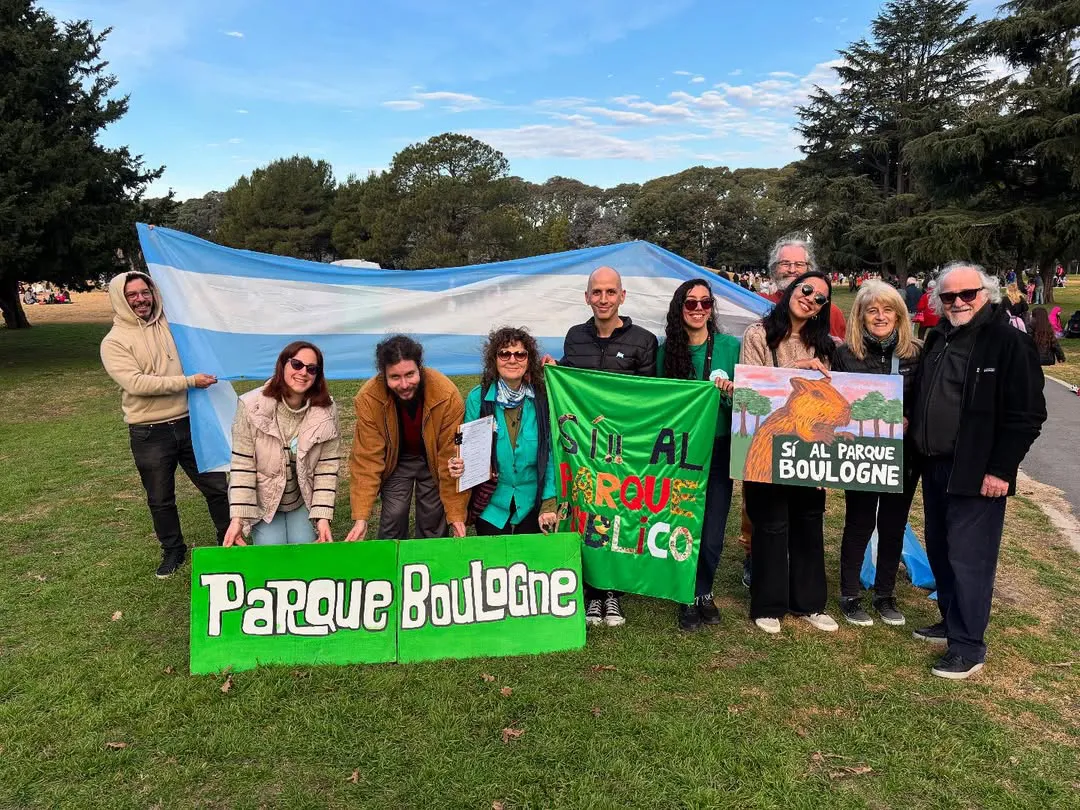 Boulogne avanza una obra polémica en el último espacio verde del barrio foto