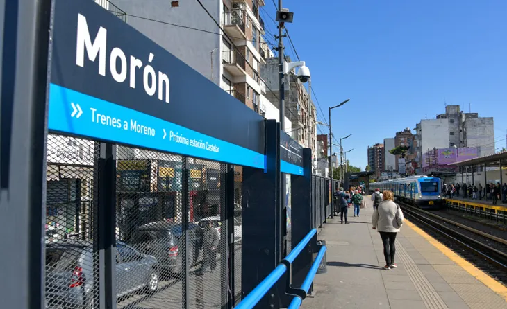 Inician las obras para remodelar la estación Morón de la línea Sarmiento