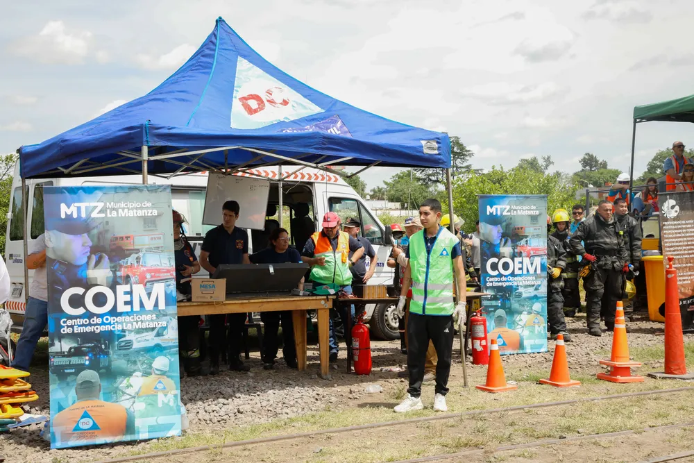Mediante simulacros especializados, el municipio optimiza la capacidad de respuesta ante emergencias