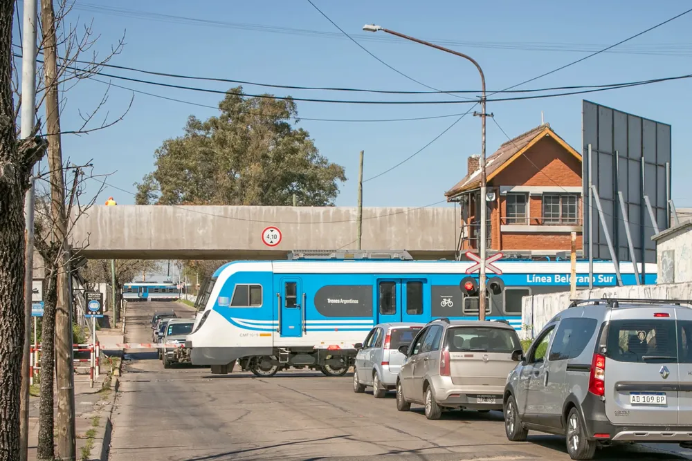 Avanza la construcción del viaducto del Belgrano Sur