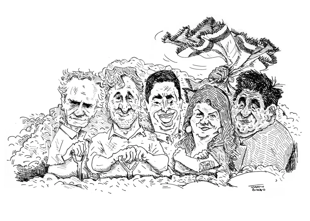 Intendentes en alza la trinchera que contuvo a la ola violeta en la Primera