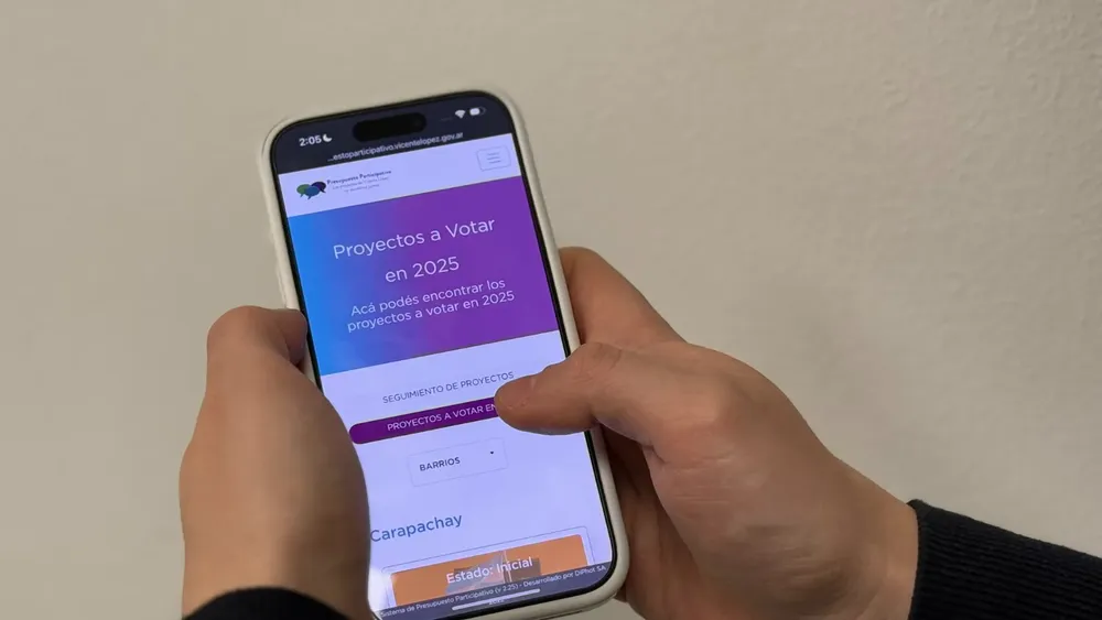 Presupuesto Participativo 2025 los vecinos de Vicente López ya pueden votar los proyectos
