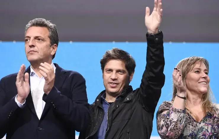 Kicillof y Massa cerraron la campaña bonaerense de Fuerza Patria en San Martín