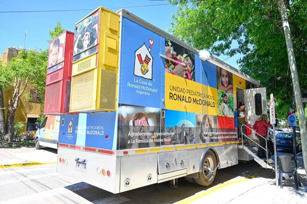 El Municipio de Tigre y la Fundación Ronald McDonald realizaron un operativo de salud en El Talar