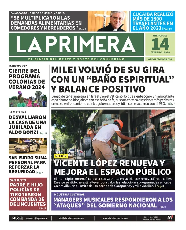 Tapa La Primera 14-02-2024_page-0001