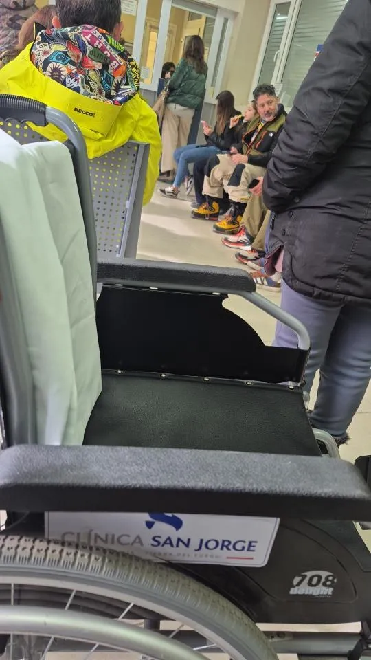 Menéndez sufrió un accidente Esquiando en Ushuaia durante un viaje de lujo