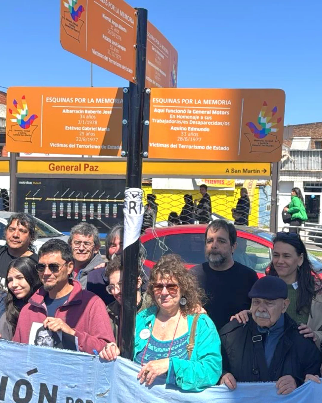 Se inauguro la esquina de la memoria