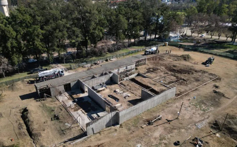 Nardini apuesta a la cultura Avanzan las obras del teatro municipal