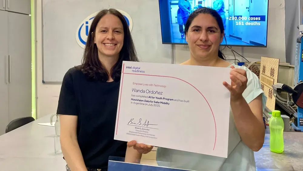 Una estudiante del Fab Lab fue campeona argentina de Inteligencia Artificial en un concurso de Intel