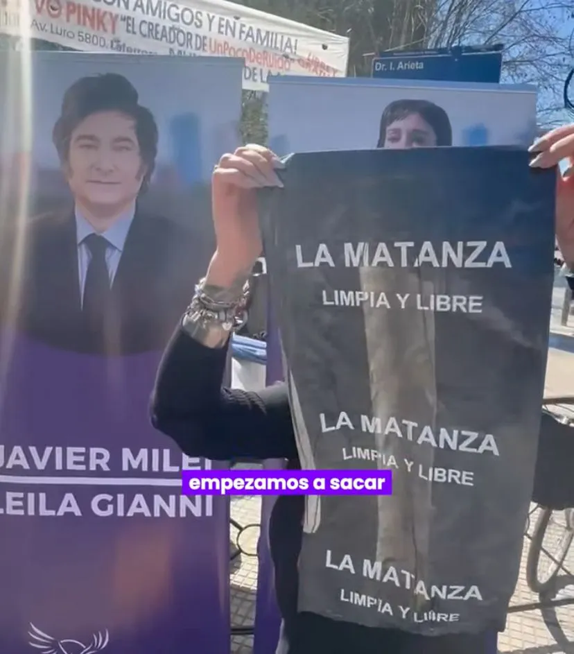 los libertarios van por la matanza