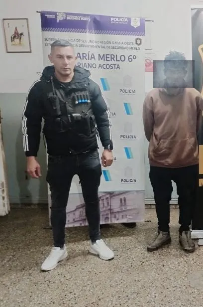 Merlo Detienen otro violador de joven de 26 años, en la localidad de Mariano Acosta