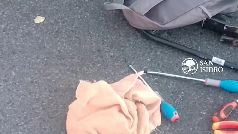 San Isidro Persecución y captura de dos ladrones tras una entradera en Boulogne