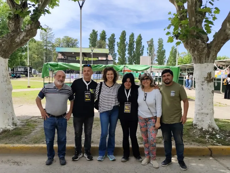 El intendente Ricardo Curutchet estuvo presente en Skate Sad Festival