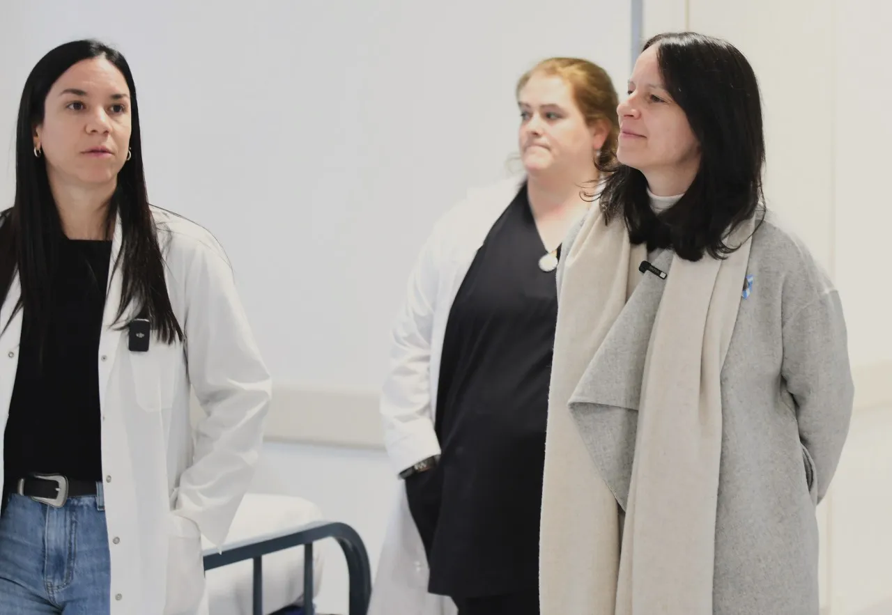 Se inauguró la nueva guardia del Hospital Houssay