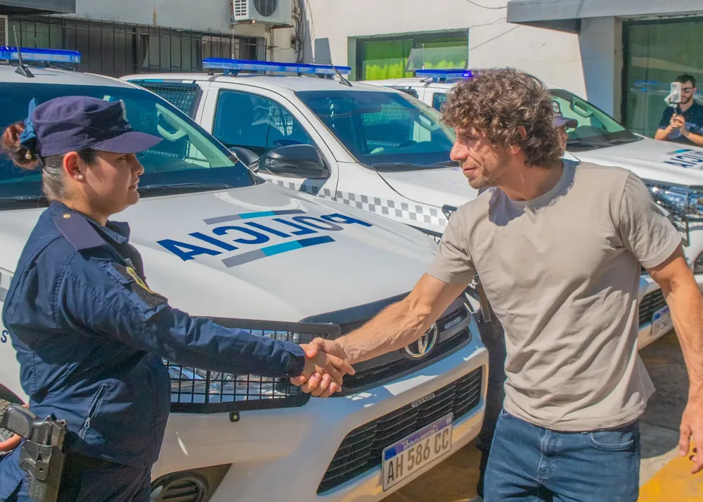 El municipio incorporó ocho nuevas patrullas al sistema de seguridad local
